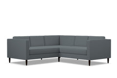 Delilah 2pc L-Sectional Sofa :: Leg Finish: Espresso