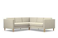 Delilah 2pc L-Sectional Sofa :: Leg Finish: Natural