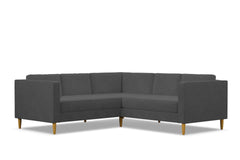 Delilah 2pc L-Sectional Sofa :: Leg Finish: Natural
