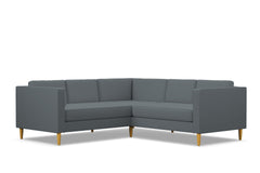 Delilah 2pc L-Sectional Sofa :: Leg Finish: Natural