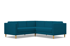 Delilah 2pc L-Sectional Sofa :: Leg Finish: Natural