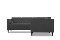 Delilah 2pc L-Sectional Sofa :: Leg Finish: Espresso