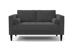 Delilah Apartment Size Sofa :: Leg Finish: Espresso / Size: Apartment Size - 74&quot;w