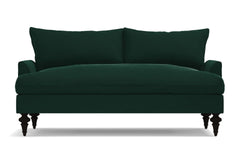 Saxon Apartment Size Sofa :: Leg Finish: Espresso / Size: Apartment Size - 72&quot;w