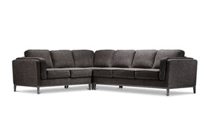 Westley 3pc L-Sectional Sofa :: Configuration: LAF - Loveseat on the Left