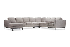 Westley 4pc Sectional Sofa :: Configuration: LAF - Chaise on the Left