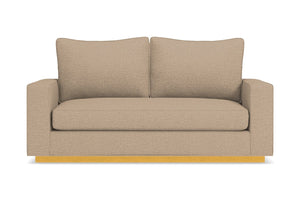 Harper Apartment Size Sleeper Sofa :: Leg Finish: Natural / Sleeper Option: Memory Foam Mattress