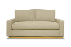 Harper Twin Size Sleeper Sofa :: Leg Finish: Natural / Sleeper Option: Memory Foam Mattress