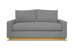 Harper Twin Size Sleeper Sofa :: Leg Finish: Natural / Sleeper Option: Deluxe Innerspring Mattress
