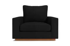 Harper Chair :: Leg Finish: Pecan