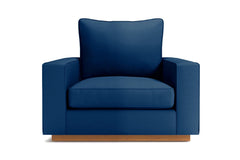 Harper Chair :: Leg Finish: Pecan