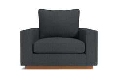 Harper Chair :: Leg Finish: Pecan