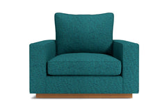 Harper Chair :: Leg Finish: Pecan