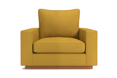 Harper Chair :: Leg Finish: Pecan