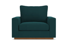 Harper Chair :: Leg Finish: Pecan