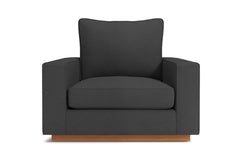 Harper Chair :: Leg Finish: Pecan