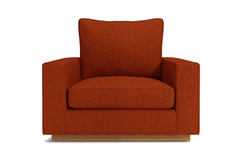 Harper Chair :: Leg Finish: Pecan