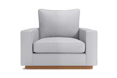 Harper Chair :: Leg Finish: Pecan