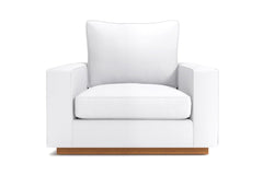 Harper Chair :: Leg Finish: Pecan