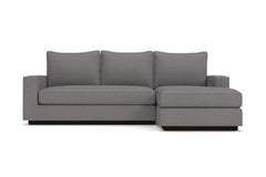 Harper Reversible Chaise Sleeper Sofa :: Leg Finish: Espresso / Sleeper Option: Memory Foam Mattress