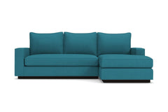 Harper Reversible Chaise Sleeper Sofa :: Leg Finish: Espresso / Sleeper Option: Memory Foam Mattress