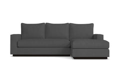 Harper Reversible Chaise Sleeper Sofa :: Leg Finish: Espresso / Sleeper Option: Deluxe Innerspring Mattress