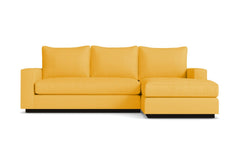 Harper Reversible Chaise Sleeper Sofa :: Leg Finish: Espresso / Sleeper Option: Memory Foam Mattress