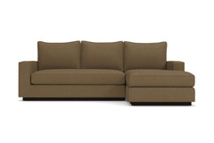 Harper Reversible Chaise Sleeper Sofa :: Leg Finish: Espresso / Sleeper Option: Deluxe Innerspring Mattress