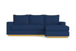 Harper Reversible Chaise Sleeper Sofa :: Leg Finish: Natural / Sleeper Option: Deluxe Innerspring Mattress