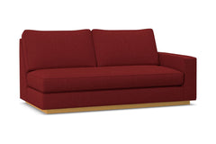 Harper Right Arm Apt Size Sofa w/ Benchseat :: Leg Finish: Natural / Configuration: RAF - Chaise on the Right
