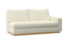 Harper Right Arm Apt Size Sofa w/ Benchseat :: Leg Finish: Natural / Configuration: RAF - Chaise on the Right