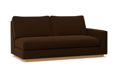Harper Right Arm Apt Size Sofa w/ Benchseat :: Leg Finish: Natural / Configuration: RAF - Chaise on the Right