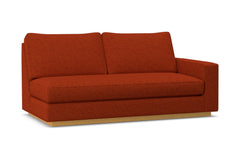 Harper Right Arm Apt Size Sofa w/ Benchseat :: Leg Finish: Natural / Configuration: RAF - Chaise on the Right