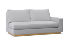 Harper Right Arm Apt Size Sofa w/ Benchseat :: Leg Finish: Natural / Configuration: RAF - Chaise on the Right