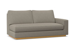 Harper Right Arm Apt Size Sofa w/ Benchseat :: Leg Finish: Natural / Configuration: RAF - Chaise on the Right