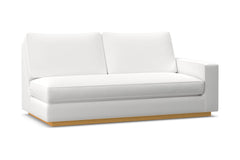 Harper Right Arm Apt Size Sofa w/ Benchseat :: Leg Finish: Natural / Configuration: RAF - Chaise on the Right