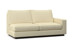 Harper Right Arm Apartment Size Sofa :: Leg Finish: Espresso / Configuration: RAF - Chaise on the Right