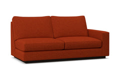 Harper Right Arm Apartment Size Sofa :: Leg Finish: Espresso / Configuration: RAF - Chaise on the Right