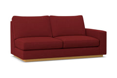 Harper Right Arm Apartment Size Sofa :: Leg Finish: Natural / Configuration: RAF - Chaise on the Right