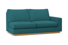 Harper Right Arm Apartment Size Sofa :: Leg Finish: Natural / Configuration: RAF - Chaise on the Right