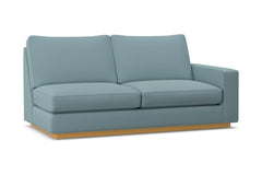 Harper Right Arm Apartment Size Sofa :: Leg Finish: Natural / Configuration: RAF - Chaise on the Right