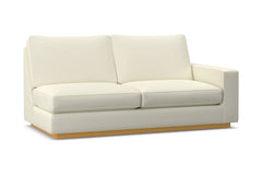Harper Right Arm Apartment Size Sofa :: Leg Finish: Natural / Configuration: RAF - Chaise on the Right