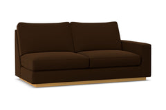 Harper Right Arm Apartment Size Sofa :: Leg Finish: Natural / Configuration: RAF - Chaise on the Right