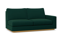 Harper Right Arm Apartment Size Sofa :: Leg Finish: Natural / Configuration: RAF - Chaise on the Right