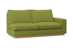 Harper Right Arm Apartment Size Sofa :: Leg Finish: Natural / Configuration: RAF - Chaise on the Right