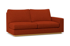 Harper Right Arm Apartment Size Sofa :: Leg Finish: Natural / Configuration: RAF - Chaise on the Right