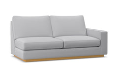 Harper Right Arm Apartment Size Sofa :: Leg Finish: Natural / Configuration: RAF - Chaise on the Right