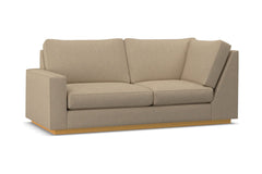 Harper Left Arm Corner Apt Size Sofa :: Leg Finish: Natural / Configuration: LAF - Chaise on the Left