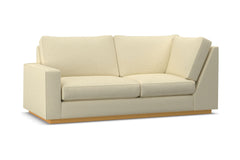Harper Left Arm Corner Apt Size Sofa :: Leg Finish: Natural / Configuration: LAF - Chaise on the Left