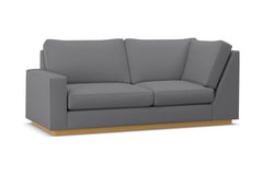 Harper Left Arm Corner Apt Size Sofa :: Leg Finish: Natural / Configuration: LAF - Chaise on the Left